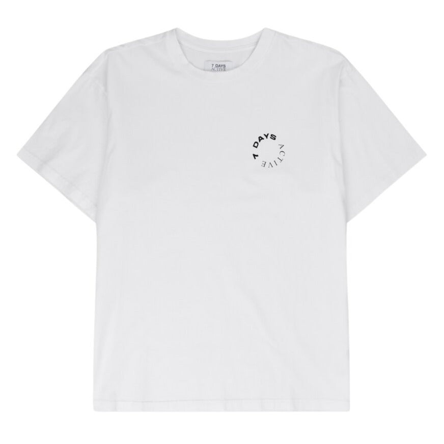 Organic Logo t-shirt - hvid